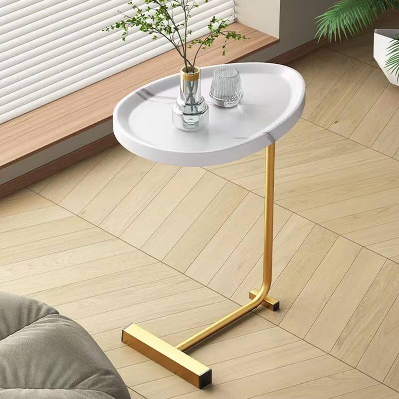 C-shaped Small Side Table for Living room