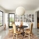 preview thumbnail 16 of 82, White Buffet Sideboard & Curio Bookcase Cabinet with Glass Doors