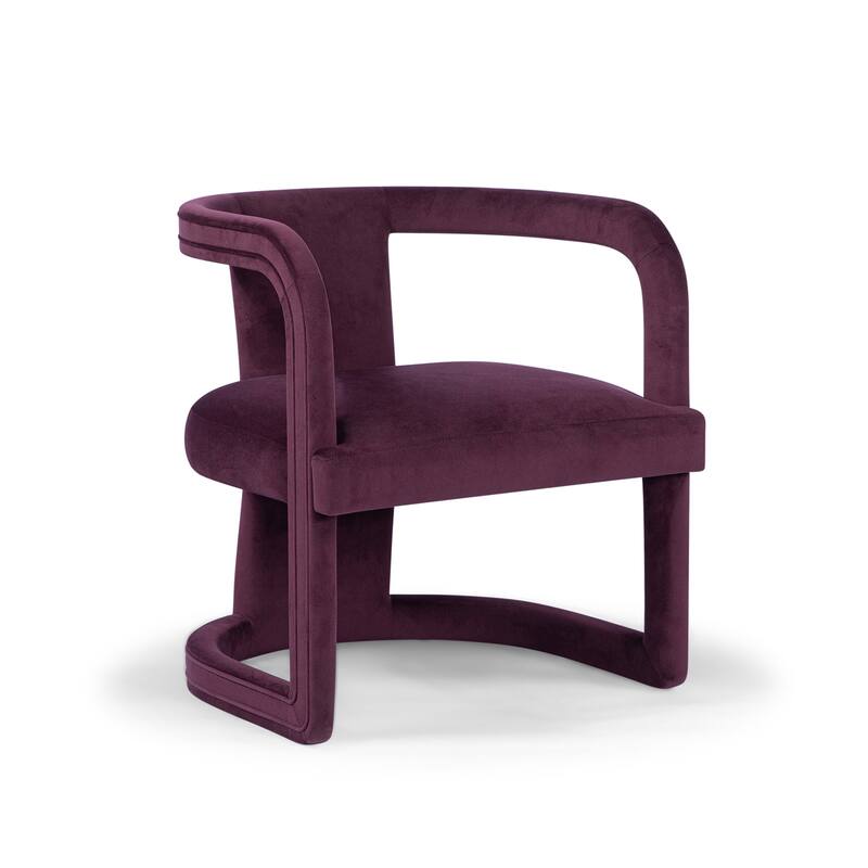 Rory Accent Chair - New Plum