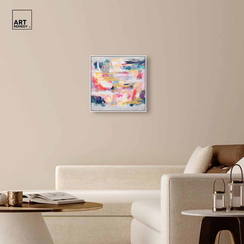 Balipink III Canvas by Art Remedy