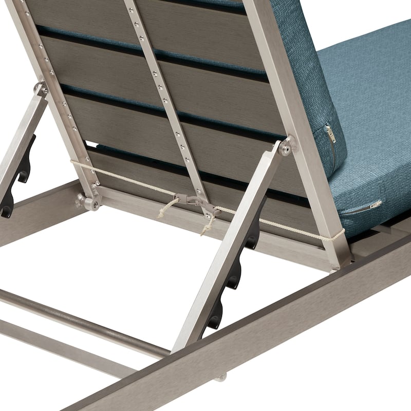 Duck Covers Weekend Water-resistant Outdoor Chaise Cushion