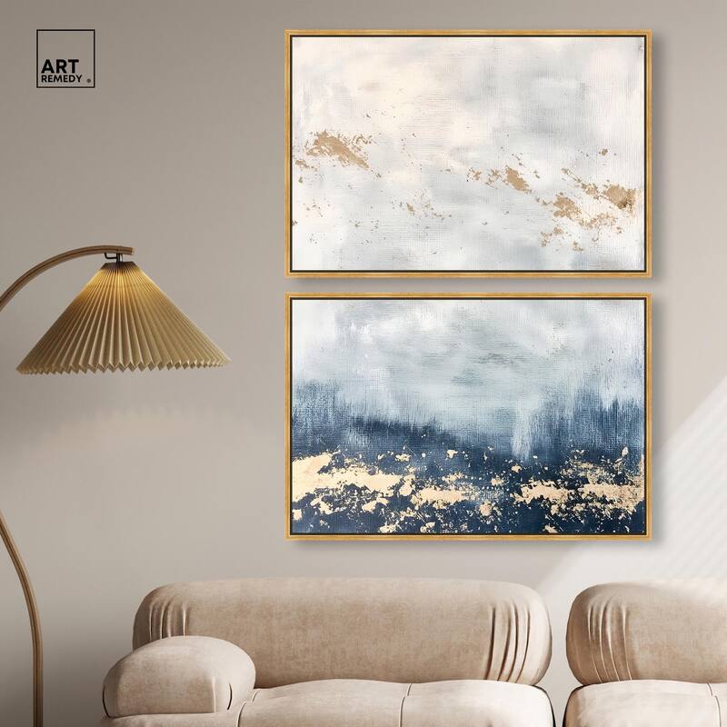 Inner Cosmos II Canvas Set of 2 by Art Remedy