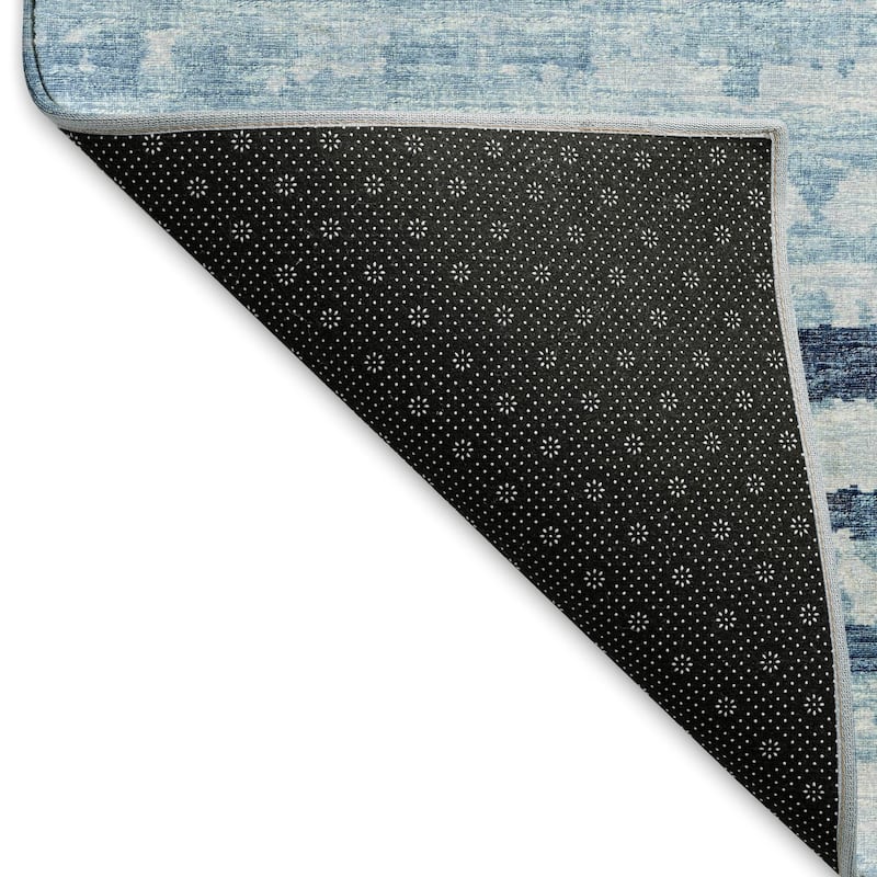 Premium Washable Super Soft Modern Ombre Stripes Mayfield Rug