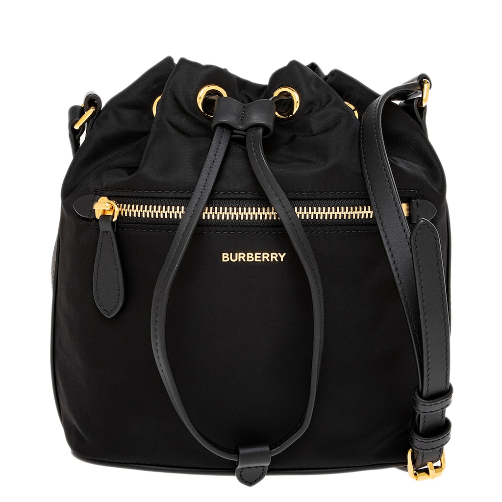 Burberry Drawstring Bucket Bag