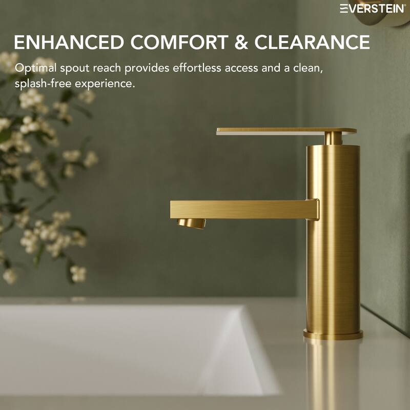 Single Lever Handle Bathroom Sink Faucet Single Hole Basin Faucet