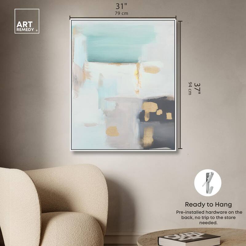 Misty Luxe III Canvas by Art Remedy