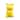 Yellow Ceramic 6.75"H Gummy Bear Vase