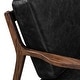 preview thumbnail 87 of 101, Poly & Bark Verity Leather Lounge Chair - Full Grain Genuine Italian Leather