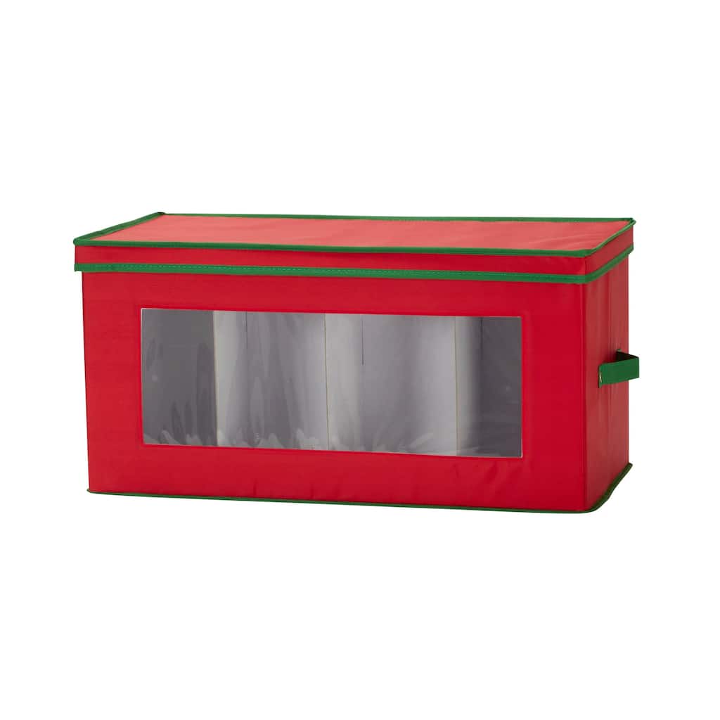 Household Essentials Holiday Figurine Storage Box