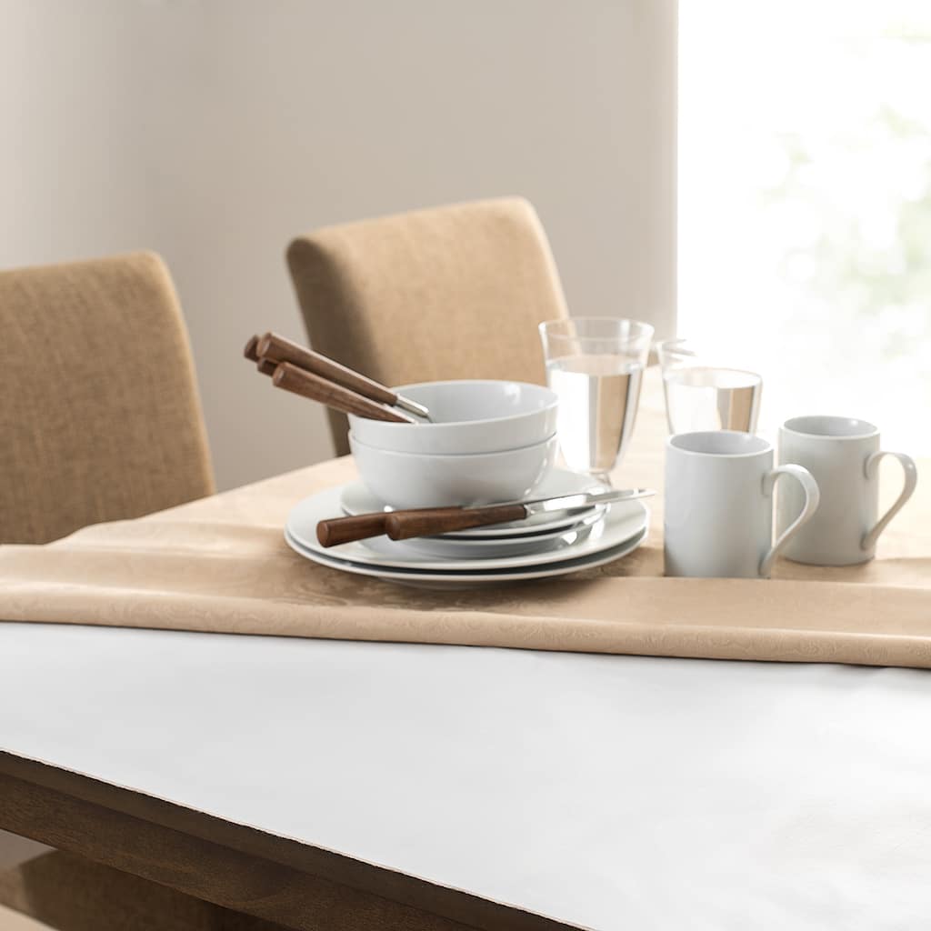 Embossed Vinyl Cushioned Flannel Backing Tablepad
