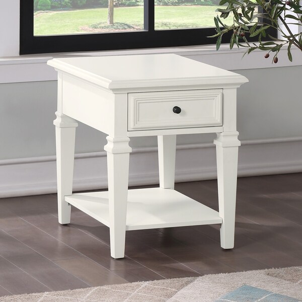 The gray barn end deals table with storage