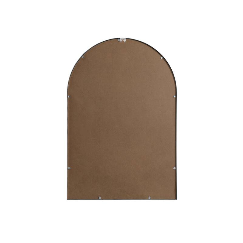 Indigo Home Metal Frame Arch Mirror 27x40 Inch