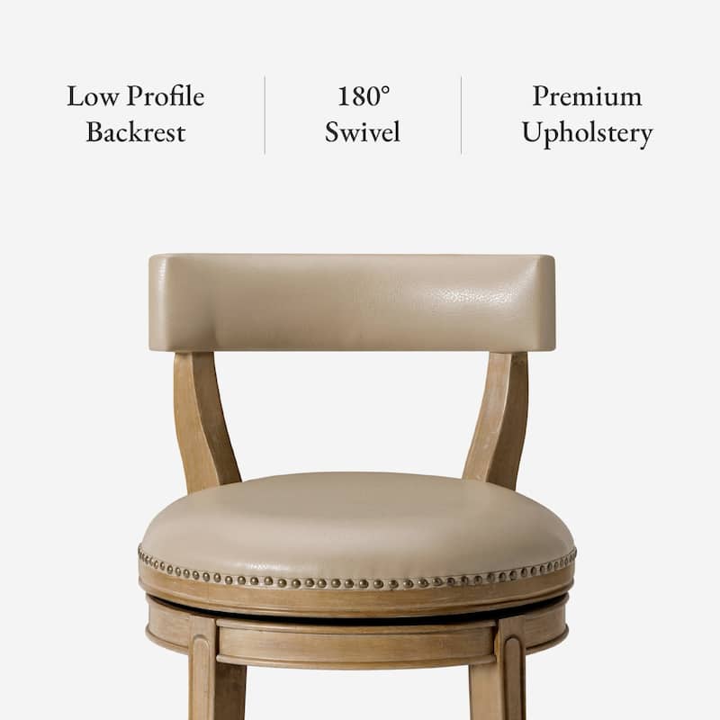Maven Lane Alexander Swivel Kitchen Stool