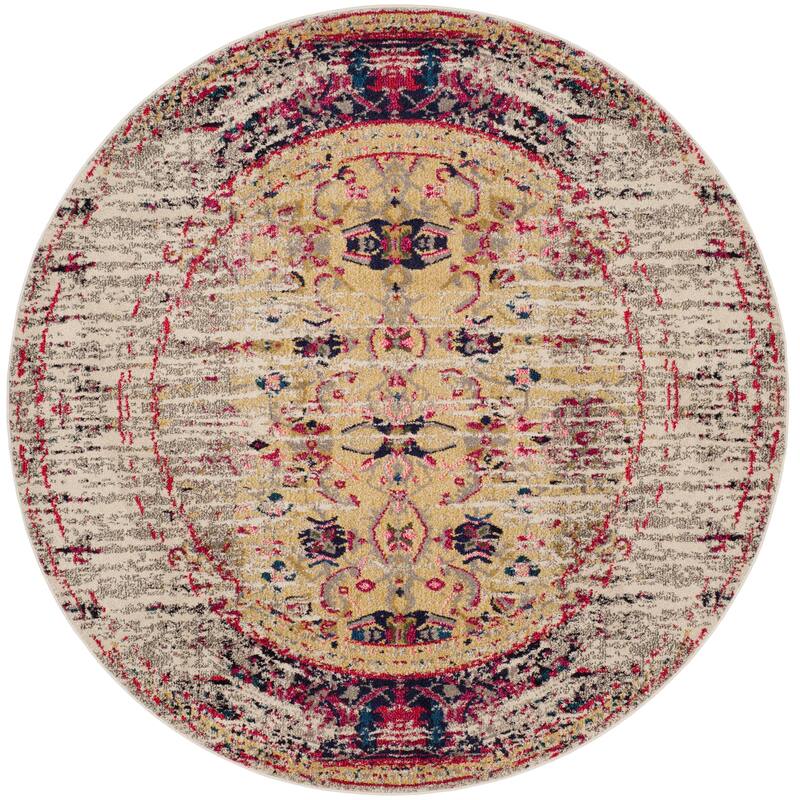 SAFAVIEH Monaco Blandine Distressed Boho Rug