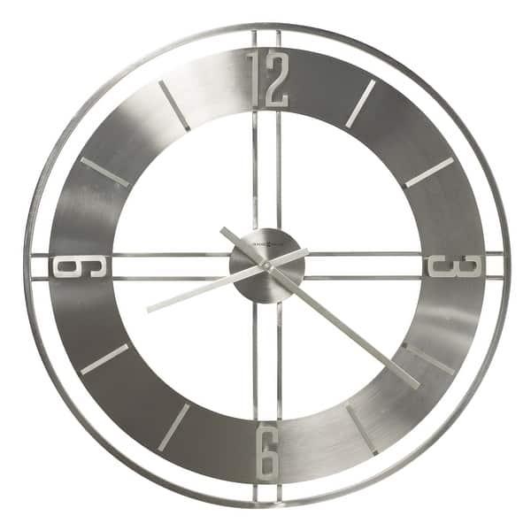 slide 1 of 1, Howard Miller Stapleton Metal Wall Clock