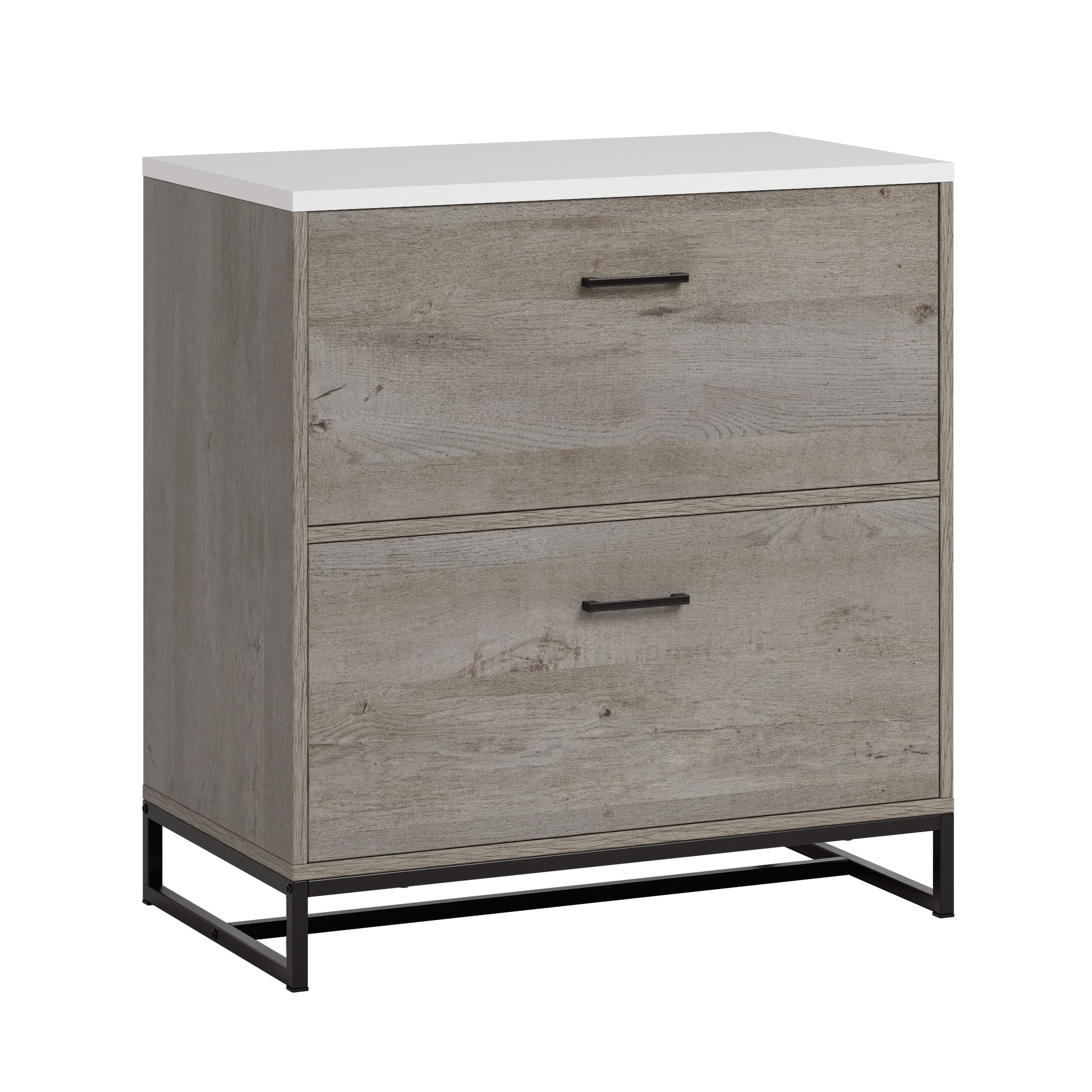 Lateral File, File Cabinet , Office Storage Cabinet Brown finish