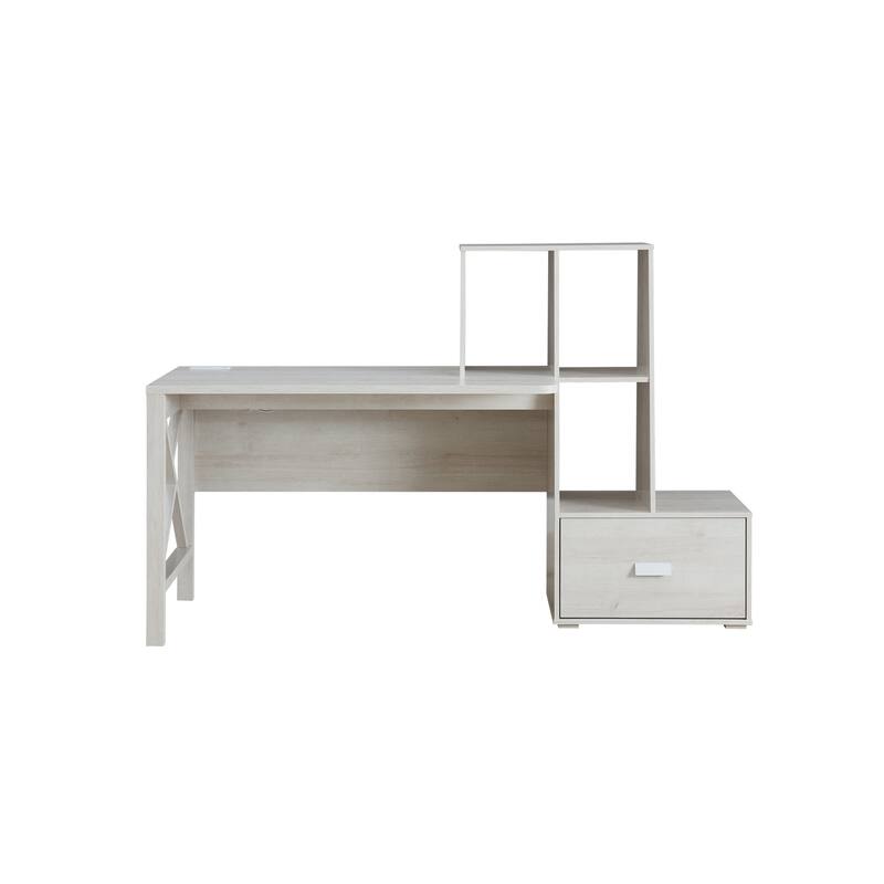 Jessica Modern 70-inch Computer Desk with USB Ports by Furniture of America