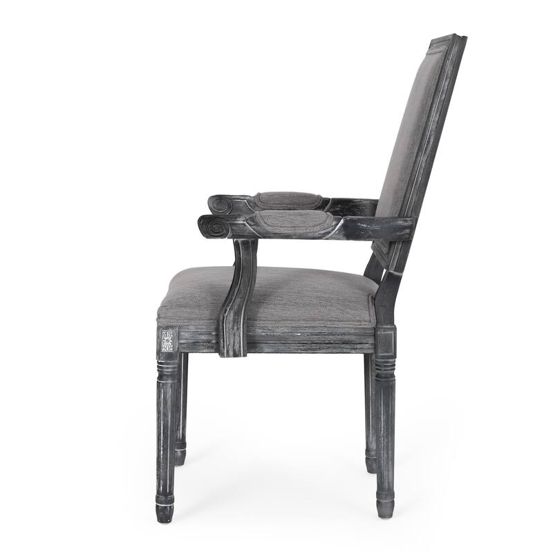 Mores Upholstered 5 Piece Circular Dining Set by Christopher Knight Home