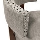 preview thumbnail 19 of 32, Furniture of America Fendeson Transitional Nailhead Swivel Barstool (Set of 2)