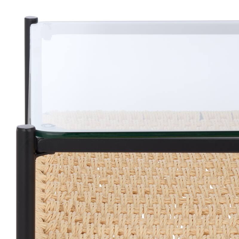 SAFAVIEH Home Omaka 1-Shelf Coffee Table - 47"W x 24"D x 18"H