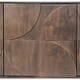 preview thumbnail 7 of 7, Xanti Brown Solid Wood Frame w/ Gold Metal Legs 4 Door Cabinet Sideboard - 70.0L x 18.0W x 30.0H