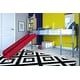 preview thumbnail 2 of 18, Avenue Greene Junior Metal Twin Loft Bed with Slide