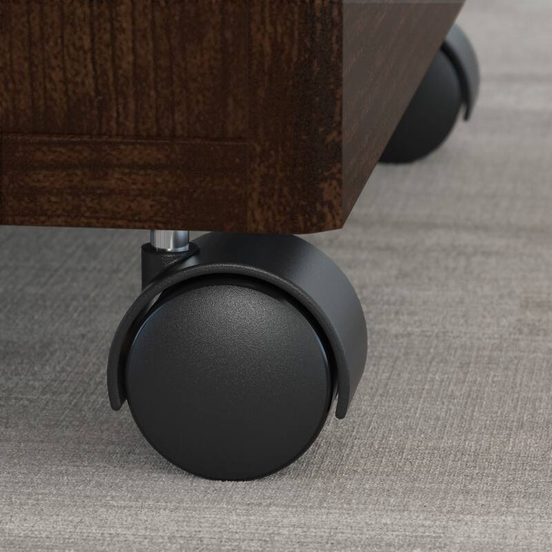Series C Left Handed L Desk with Drawers by Bush Business Furniture