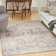 preview thumbnail 25 of 88, Nourison Astra Machine Washable Distressed Area Rug 5' 3" x 7' - Gold/Multi