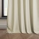 preview thumbnail 7 of 9, Exclusive Fabrics Plush Velvet Room Darkening Curtain (1 Panel)