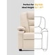 preview thumbnail 26 of 49, MCombo Big Kids Recliner Chair for Toddler Boys and Girls Faux Leather - 28.3"(L)x26.4"(W)x34.2"(H)