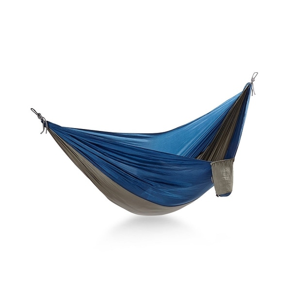 Avalanche NEW Blue Gray Portable Parachute Lightweight Nylon Hammock