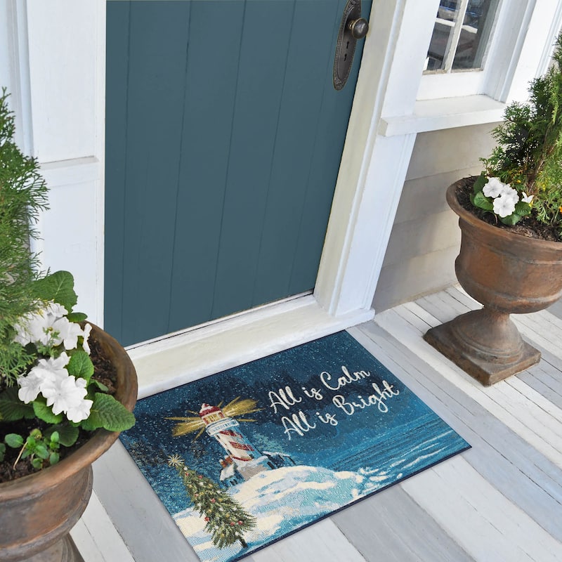 Liora Manne Esencia All Is Calm Indoor/Outdoor Mat - 2'5" x 3'11"