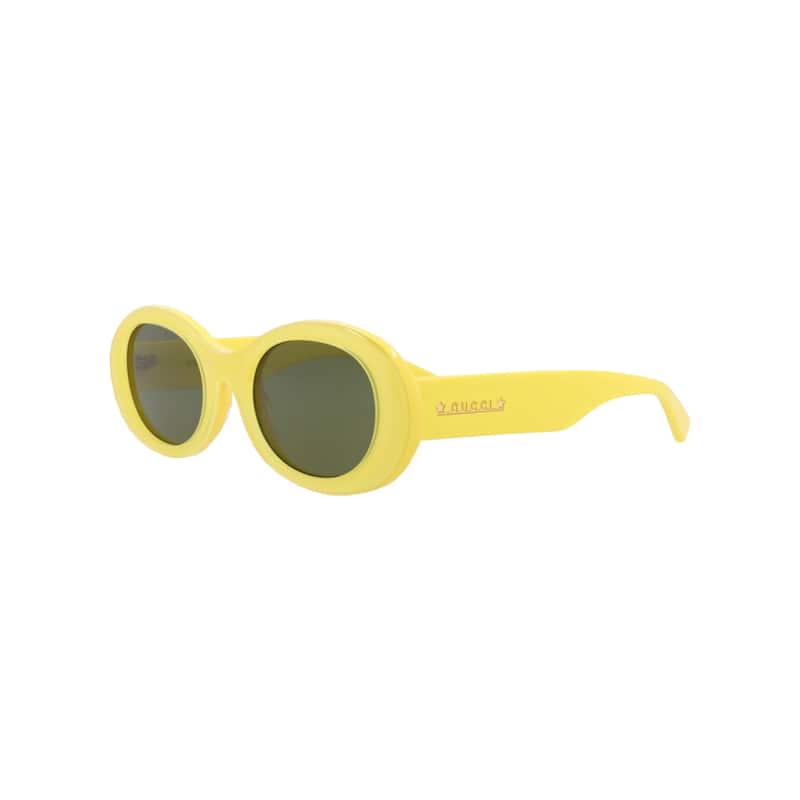 Gucci Round-Frame Recycled Acetate Sunglasses - NS