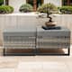 Option Grey Wicker / Grey Cusion