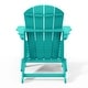 preview thumbnail 167 of 166, Laguna Fade Resistant All Weather Outdoor Patio Folding Adirondack Chair