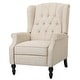 preview thumbnail 30 of 64, Christopher Knight Home Walter Button-tufted Reclining Club Chair