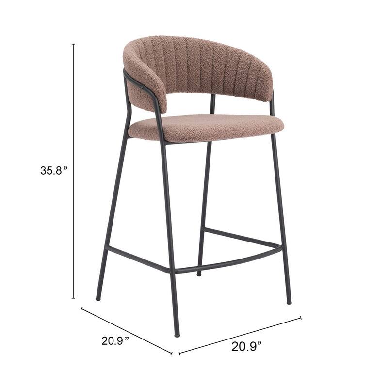Josephine Counter Stool Brown