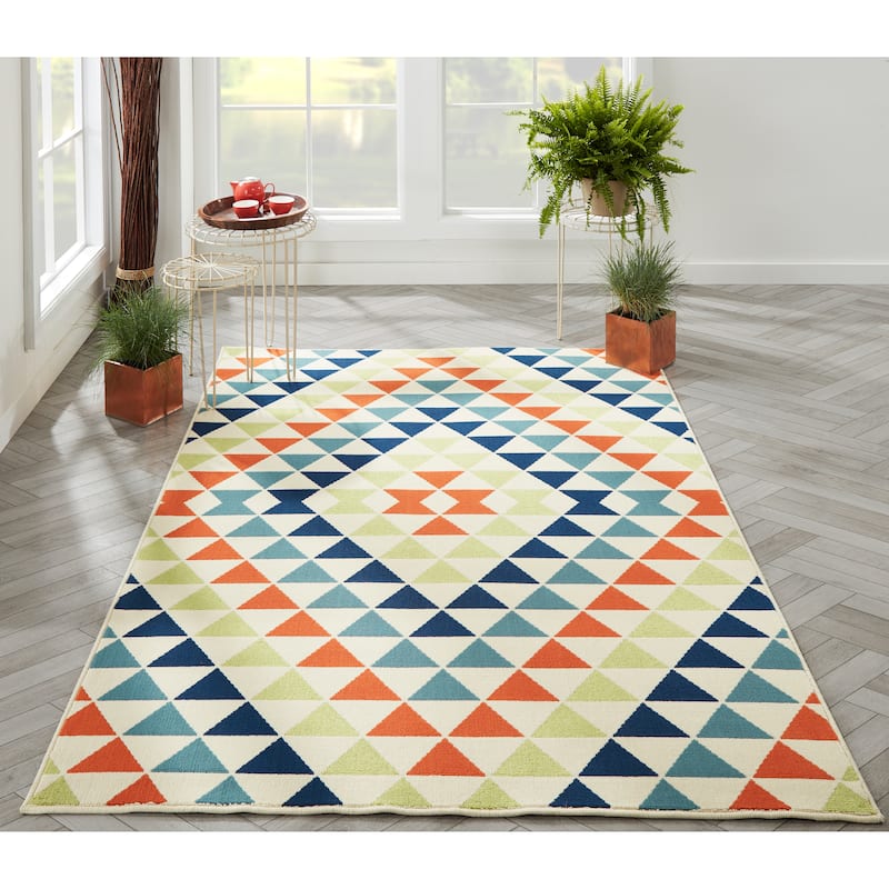 Momeni Baja Kaleidoscope Indoor Outdoor Rug