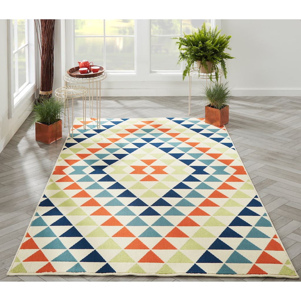 Momeni Baja Kaleidoscope Indoor Outdoor Rug