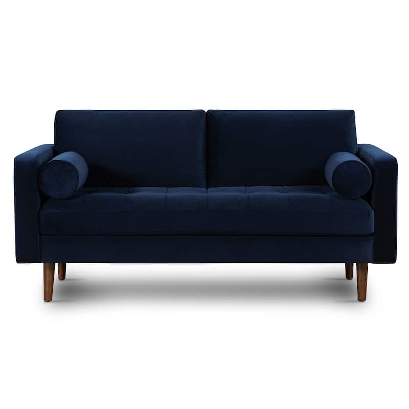 Poly & Bark Napa 72" Velvet Fabric Apartment Sofa
