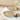 Glitzhome Set of 2 Oval Metal Gold Decorative Tray with Handles