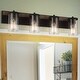 preview thumbnail 3 of 6, Acroma 4 Light 31 Inch Modern Farmhouse Rustic Bathroom Vanity Lights-UL