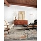 preview thumbnail 1 of 2, Alexander Home Alexis Mid-Century Modern Abstract Area Rug 11'6" x 15'5"
