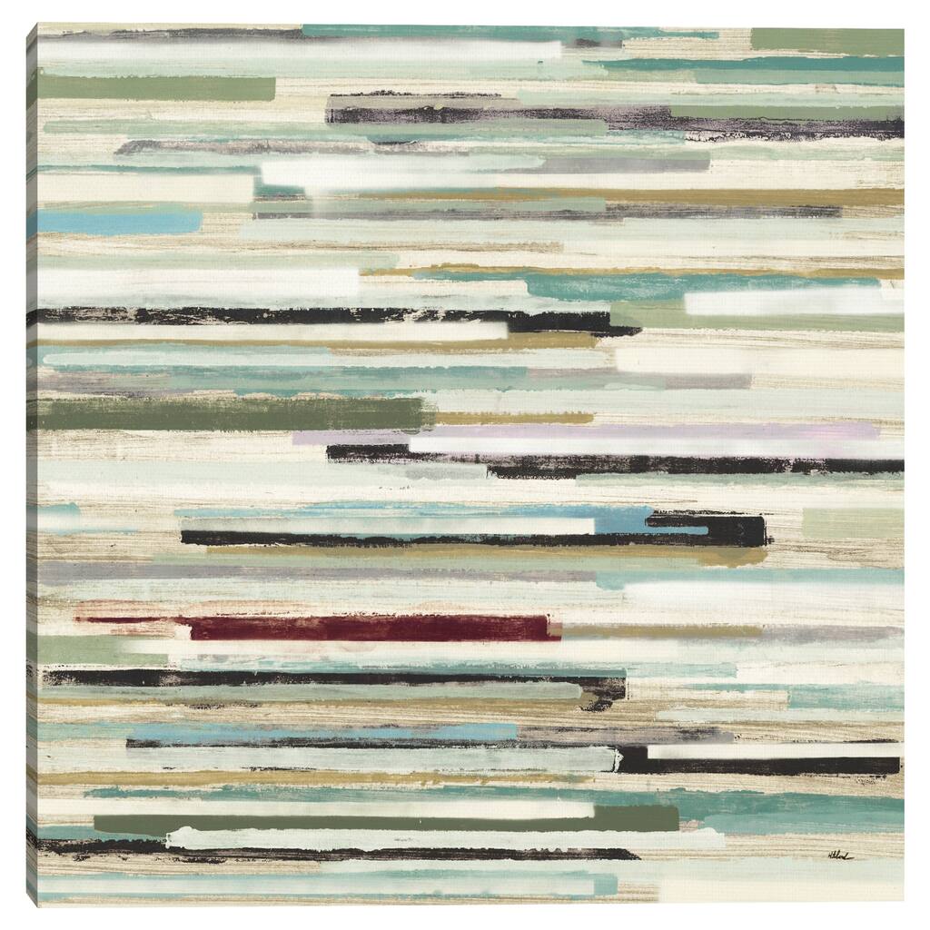 Linear View by Randy Hibberd Canvas Art Print