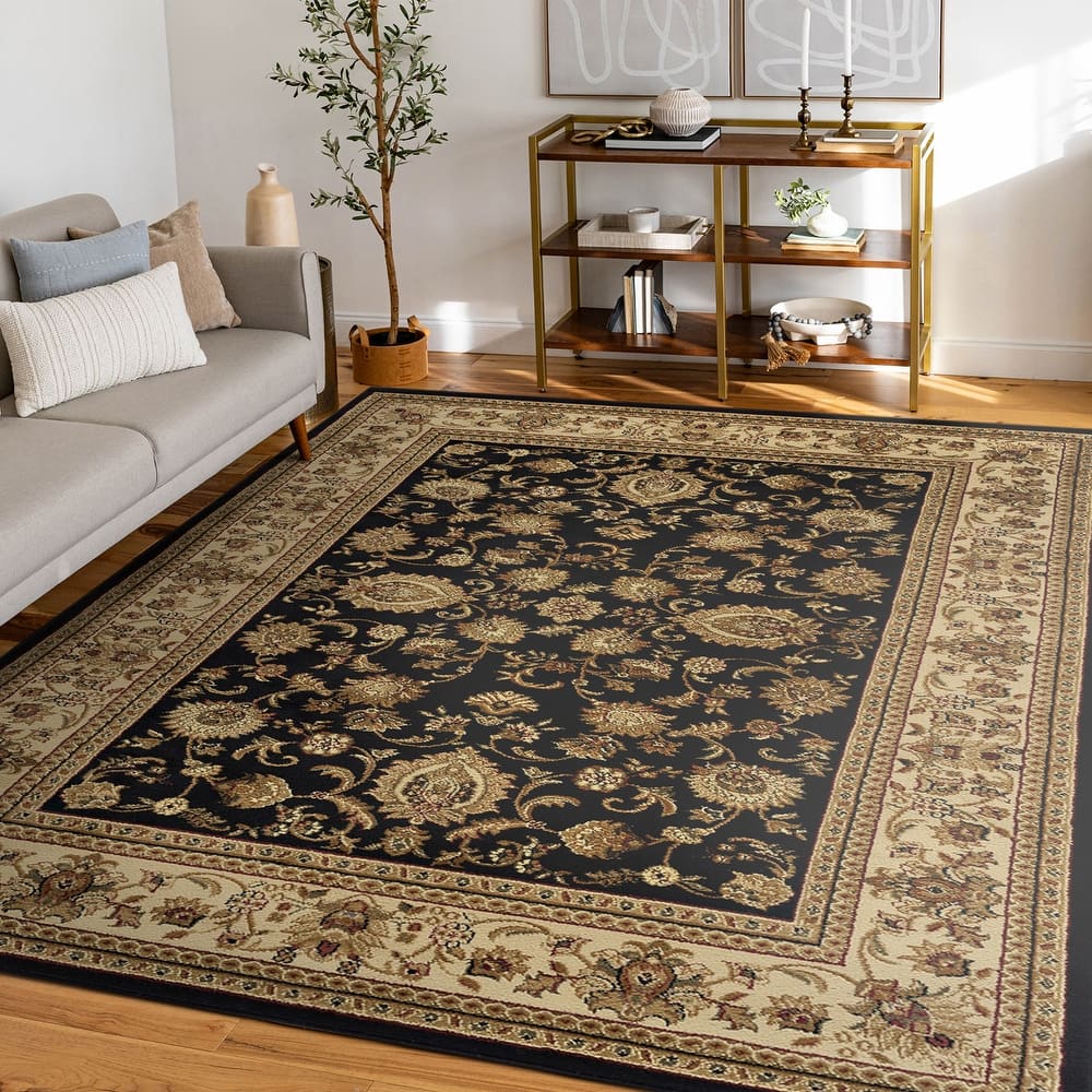 Soho Traditional Floral Oriental Indoor Area Rug