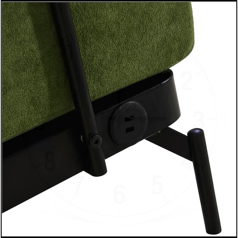 59" Loveseat Sofa with Flexible USB Ports