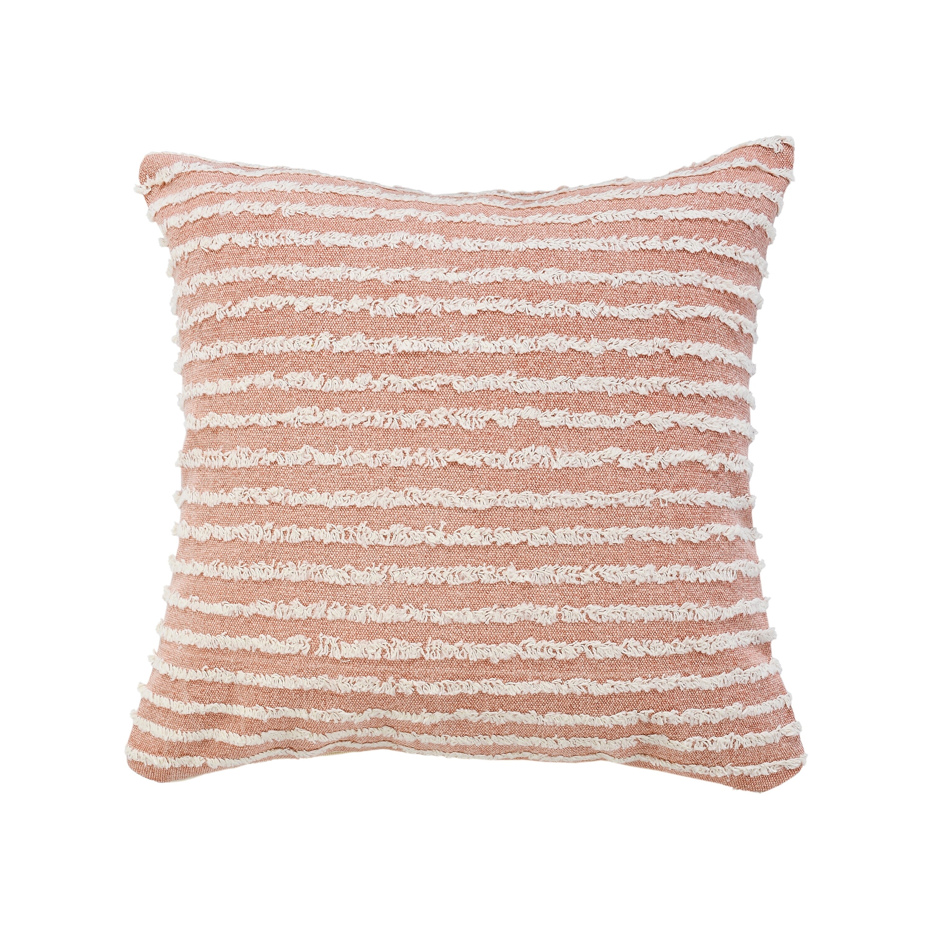 Sevita Dusty Pink Wispy Ways Throw Pillow