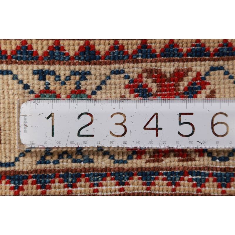 Blue Kazak Oriental Accent Foyer Rug Handmade Wool Carpet - 2'0"x 3'0"