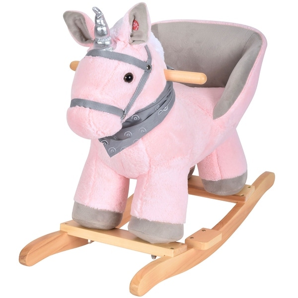 pink rocking horse