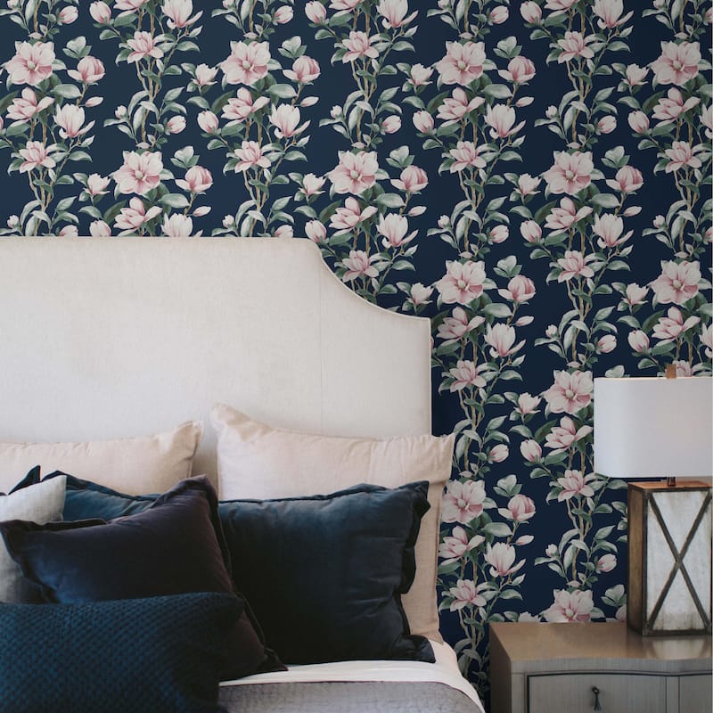 NextWall Magnolia Trail Peel and Stick Wallpaper